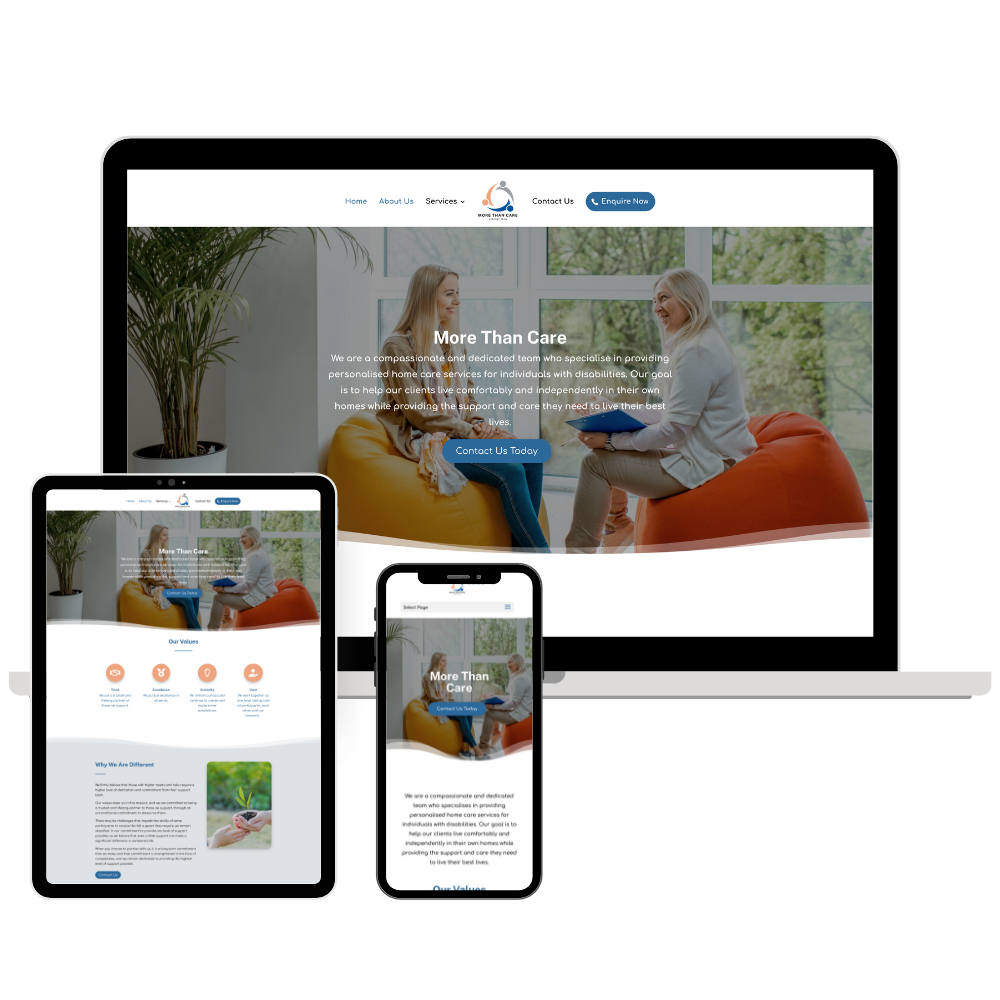 Beyond Design - Portfolio - More Than Care